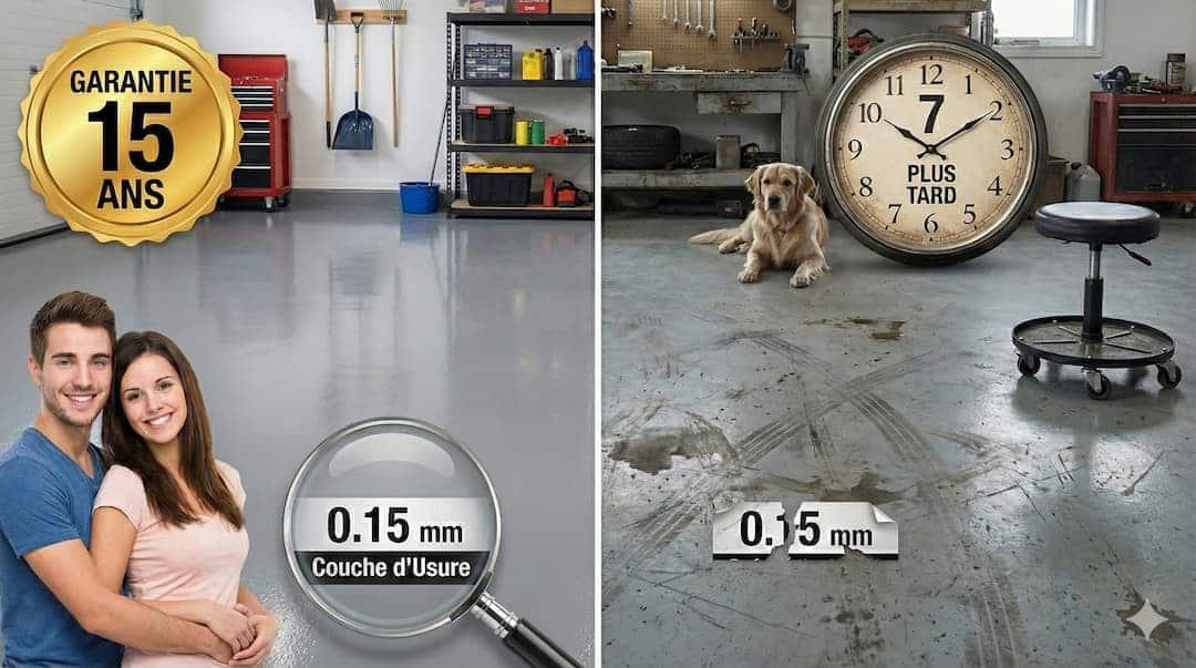Durée de vie dalle PVC clipsable : pourquoi les garanties 15 ans sont trompeuses