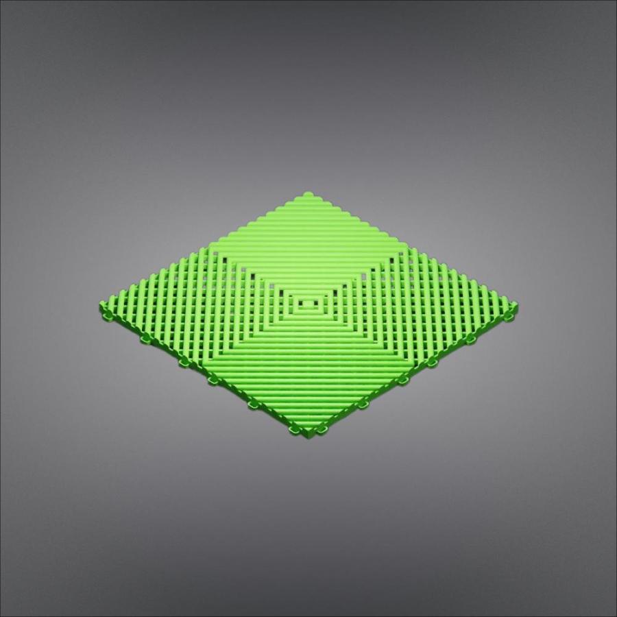 Dalle LOOK damier - Vert