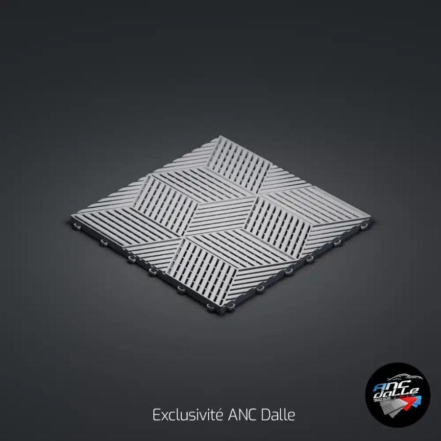 Dalle Cubique 3D - Gris Foncé