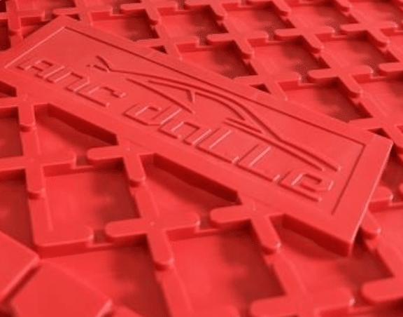 Dalle PVC « START » 1,7kgs « ROUGE » - Photo 3