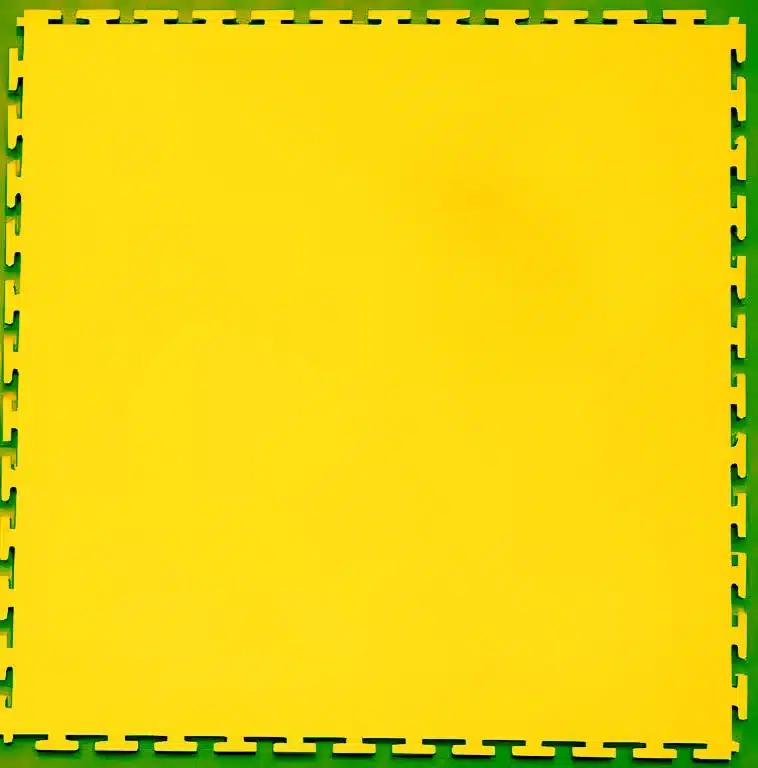Dalle PVC 498x498 cm Jaune 6,5mm