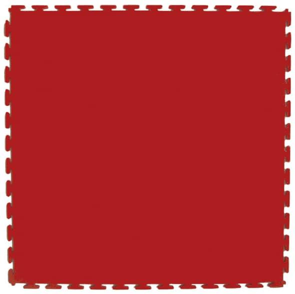 Dalle PVC - 52x52 cm - Rouge - 4,5mm