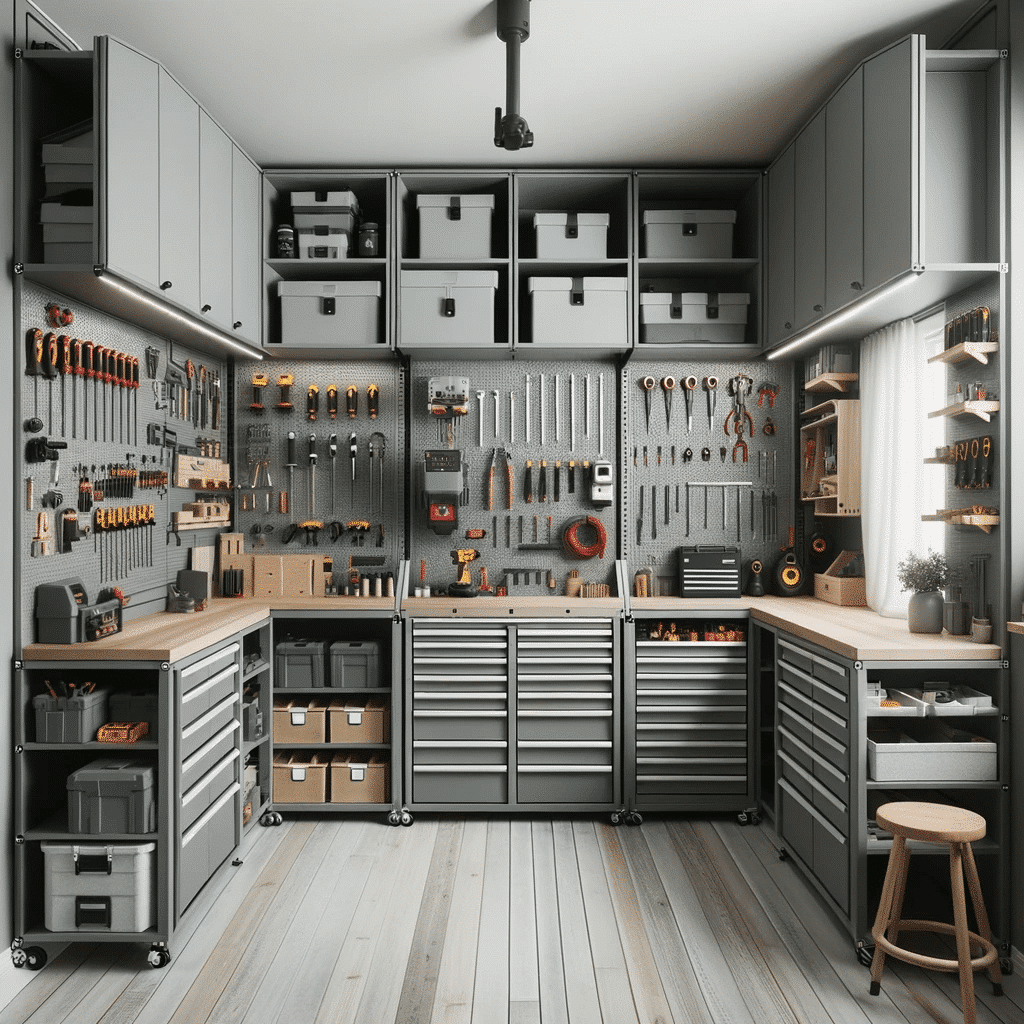 Zoom sur les meubles d'atelier modulables : optimisez votre espace créatif