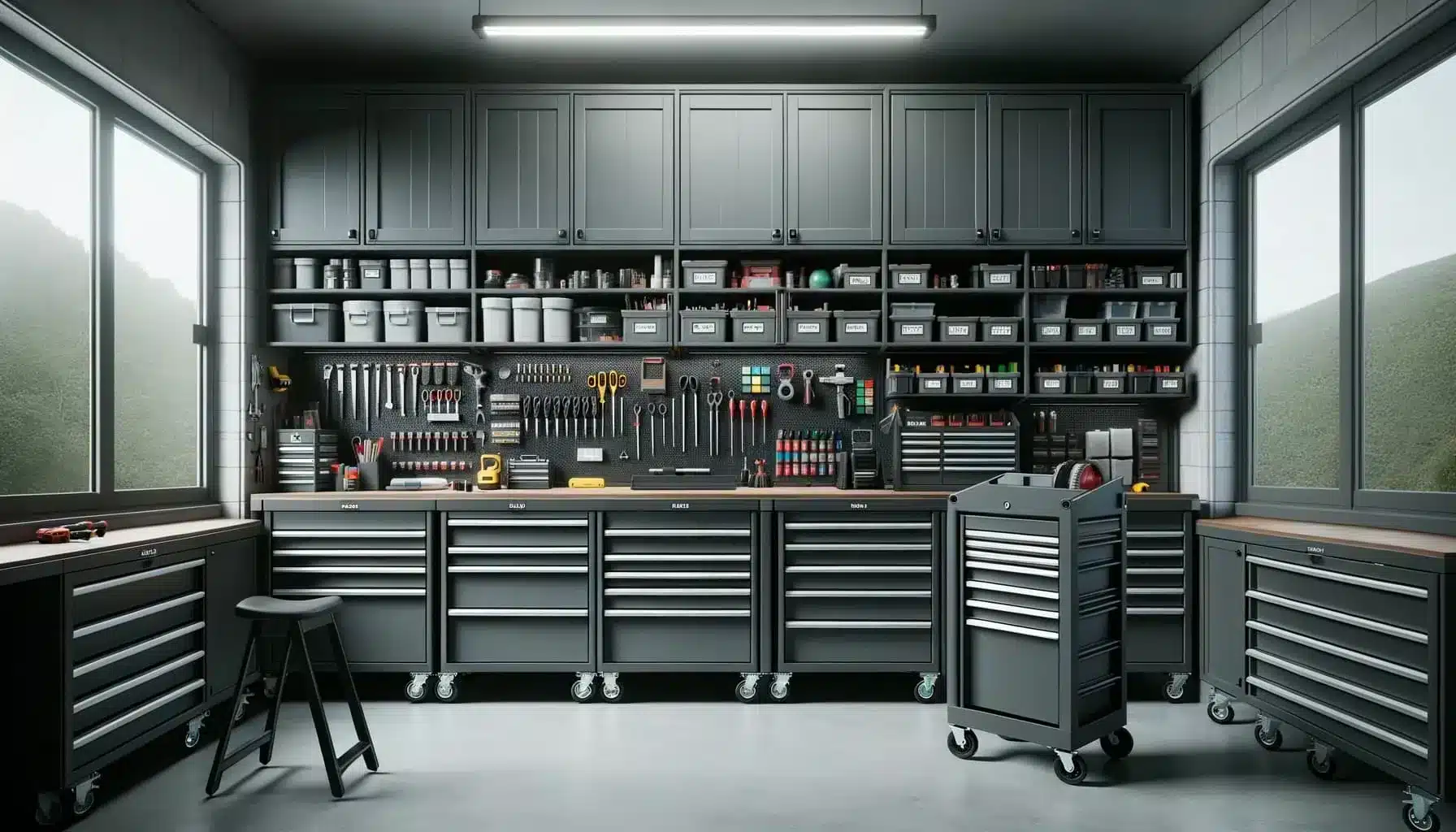 Optimiser l'organisation de votre atelier avec des meubles de rangement adaptés